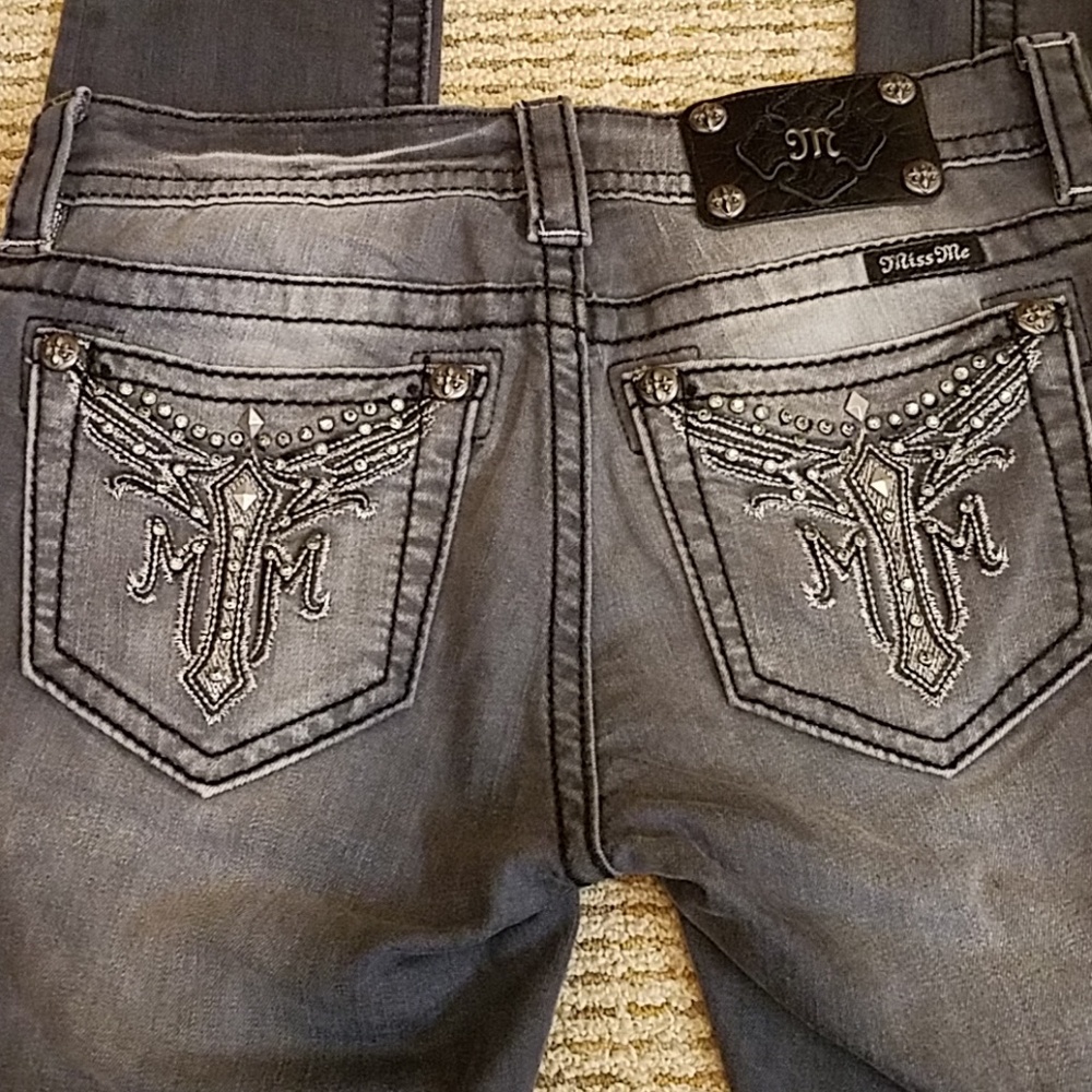 Black Miss Me skinny Jeans